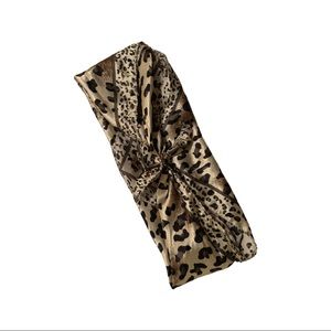 LEOPARD HAIR SCARF